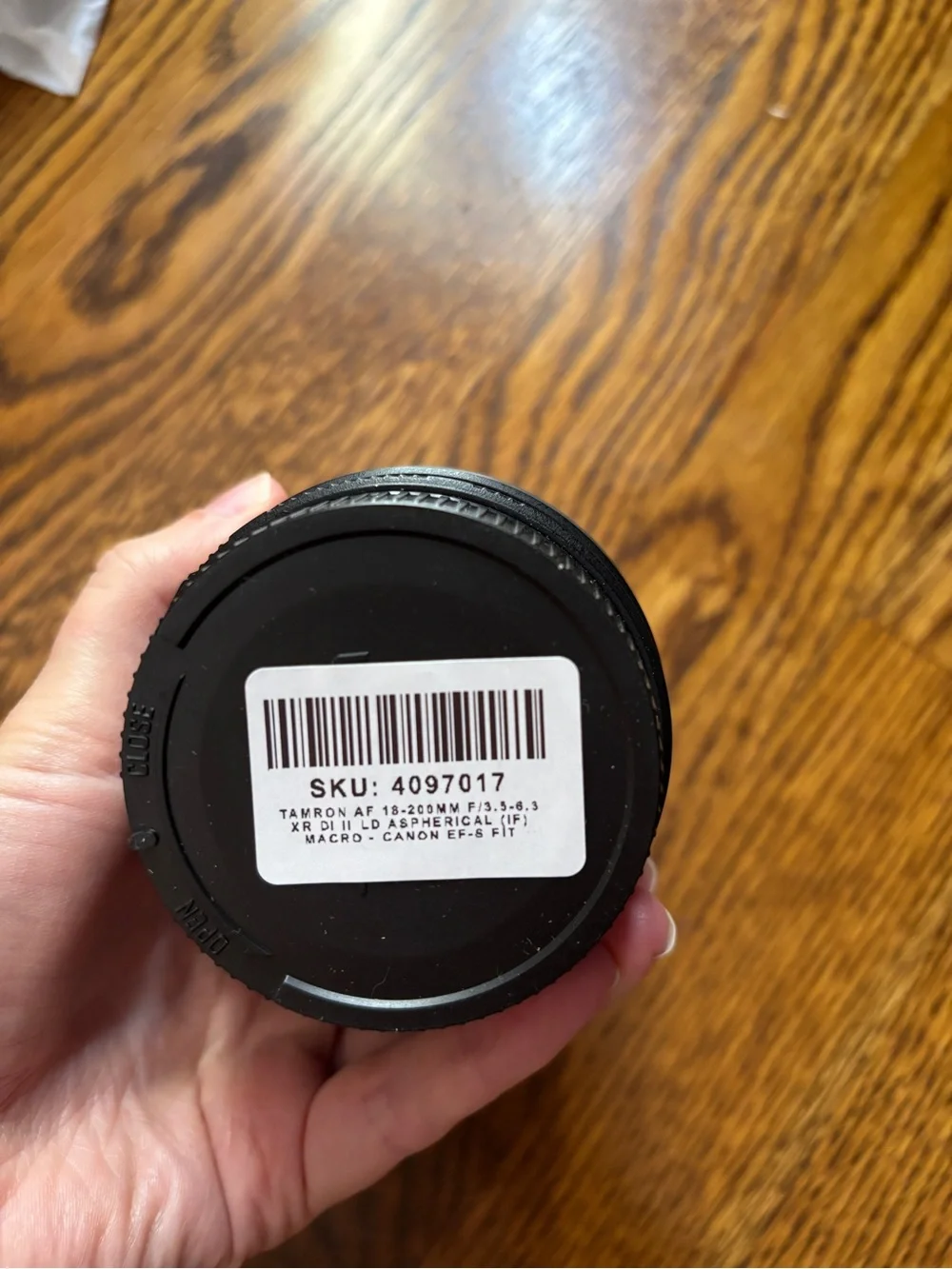 Tamron 18-200mm XR Di II Black All-Purpose Zoom Lens